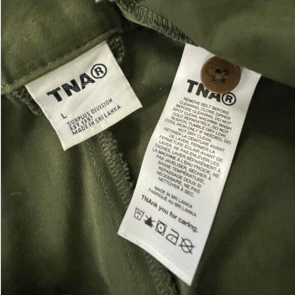 Aritizia / TNA Cargo Pants in GD Fatique < Size L > - Picture 11 of 12